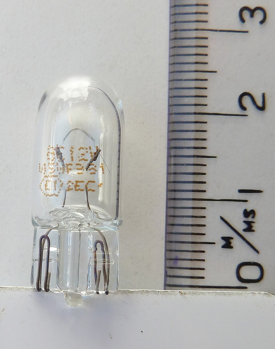 Number Plate Bulbs W5W (Pair)